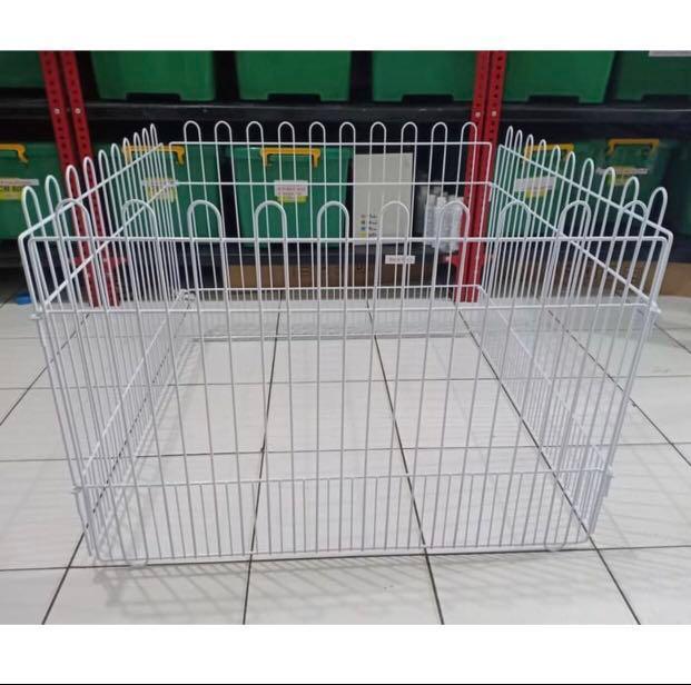 Pagar Kandang Anjing Kucing Besi Tebal Kokoh Pet Supplies