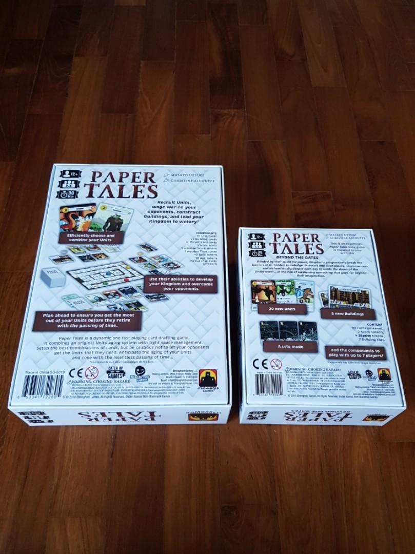 Paper Tales Card Game + Expansion, Hobbies & Toys, Toys & Games on