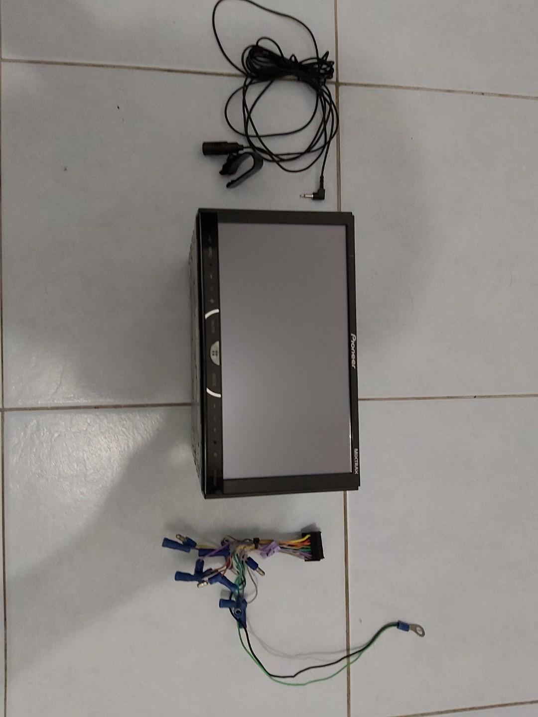 Pioneer head unit, active subwoofer, 6x9 coaxial speaker with box