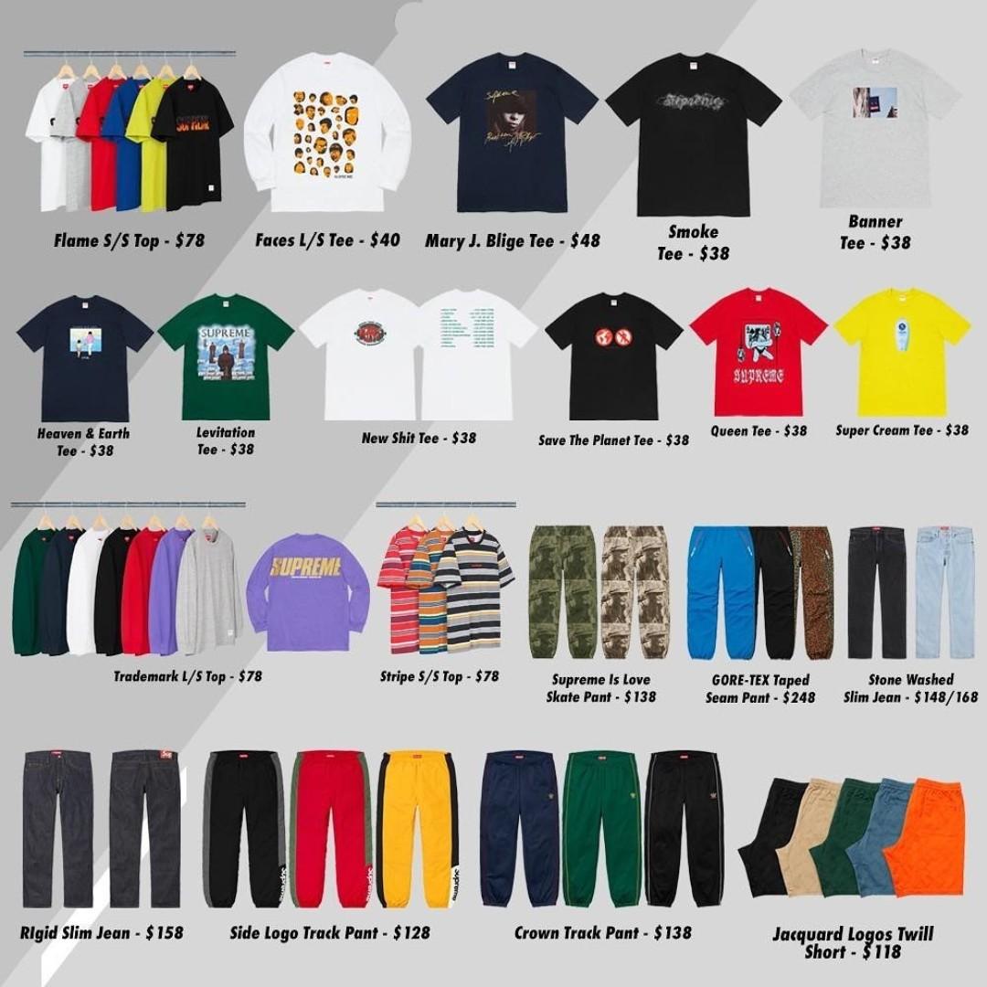 Preorder Supreme FW19 AW19 Week 0 Week 1 Bulletin Board