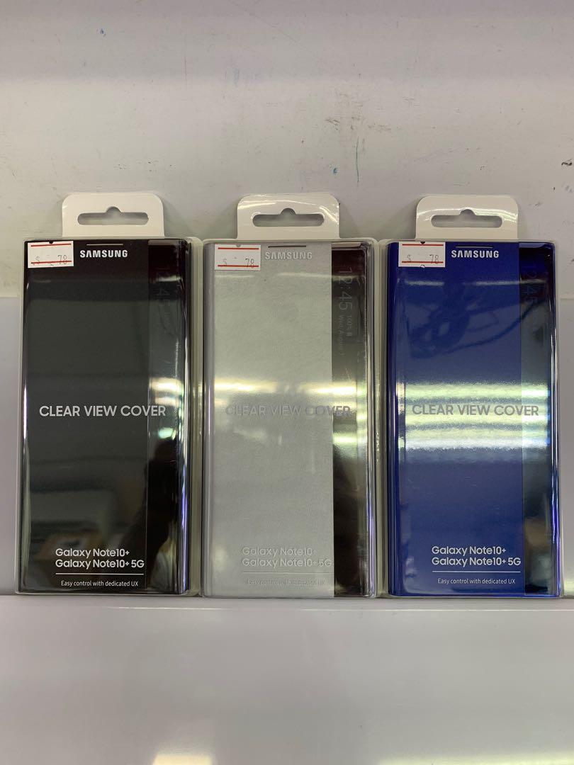 Samsung Note10 Plus Clear View Cover Mobile Phones Tablets