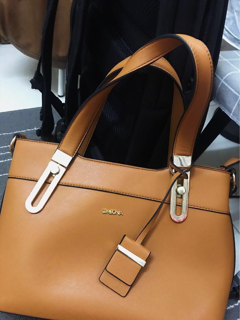 Sembonia Tote Bag Brown