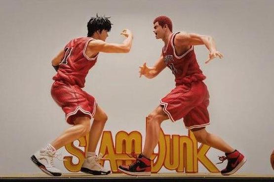 Get Wallpaper Slam Dunk Rukawa Kaede Hanamichi Sakuragi Statue Toys Games Desktop Wallpaper Free