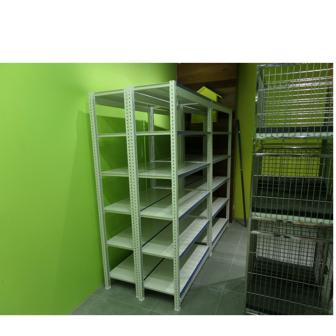 Steel rack boltless type steel rack commercial type heavy duty rack