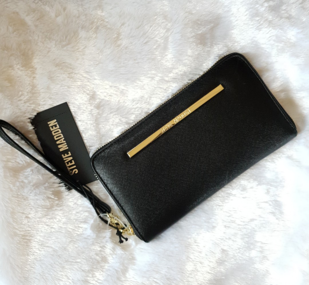 steve madden zipper purse