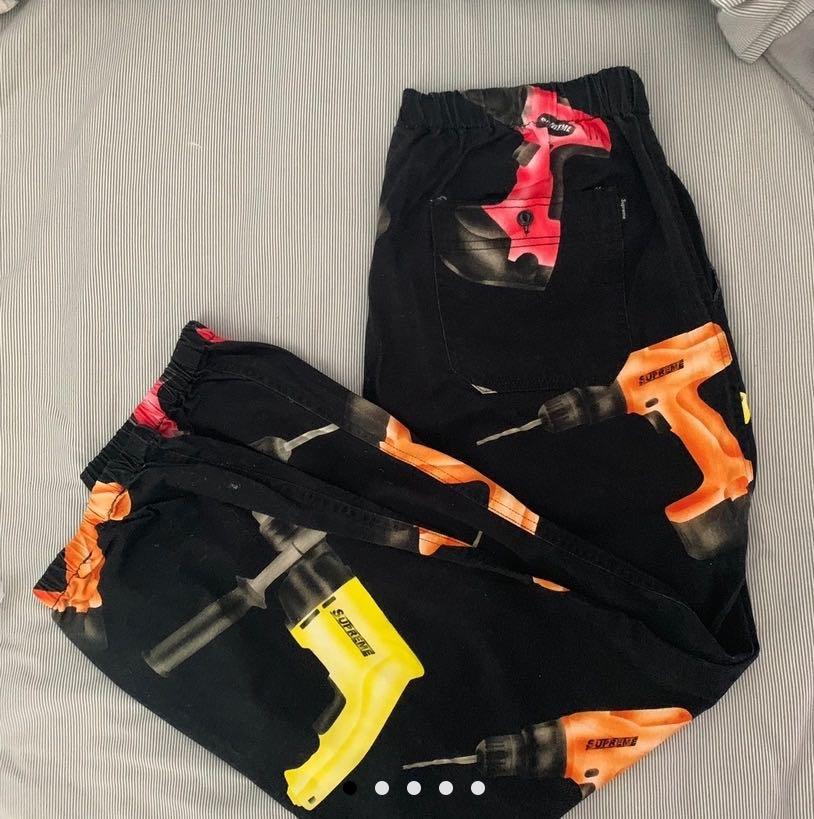 supreme drill pants