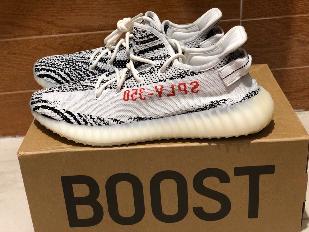 Yeezy Boost 350 V2 Zebra On Carousell