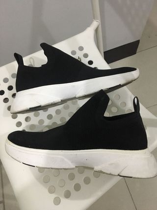 Balenciaga Men's Mixed Media Leather Track Sneakers In Black