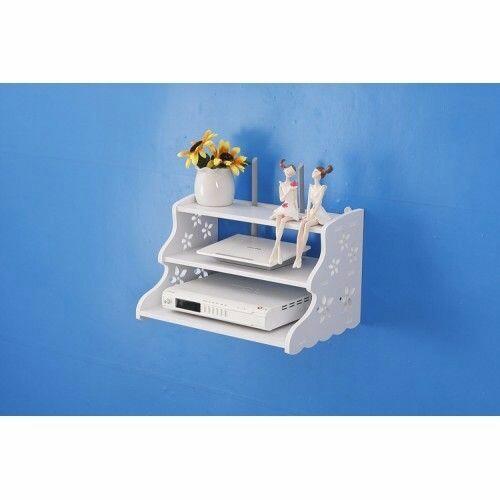 3 layer dvd player rack, Furniture & Home Living, Furniture, Shelves