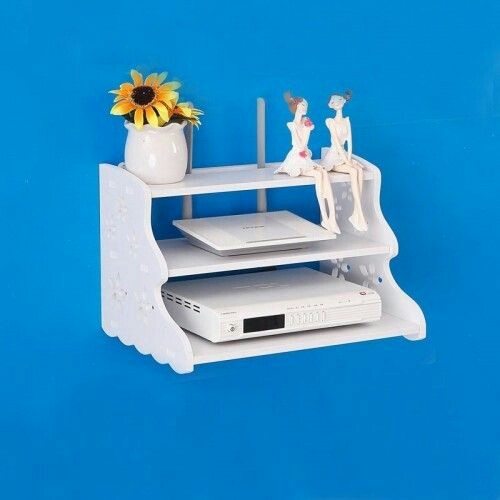 3 layer dvd player rack, Furniture & Home Living, Furniture, Shelves