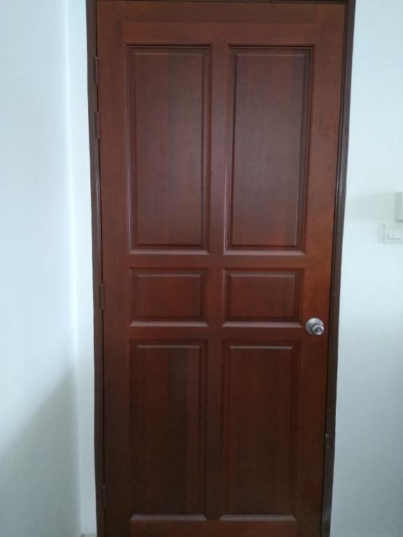 6 Panel Timber Solid Door Home Furniture Others On Carousell