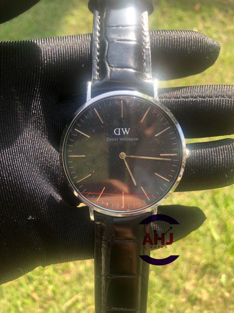 READY STOCK DANIEL WELLINGTON CLASSIC READING BLACK DIAL