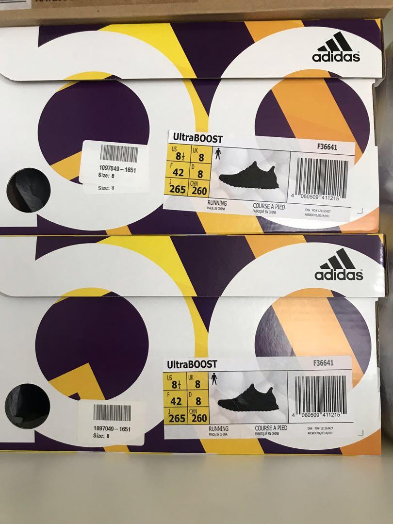 Adidas ultra boost store triple black nubuck cage