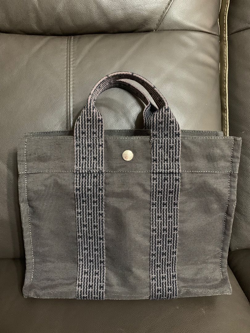 Hermes, Bags, Hermes Canvas Herline Backpack Grey