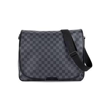 Authentic Louis Renzo Damier Graphite Messenger/Laptop Bag, Luxury, Bags Wallets on Carousell