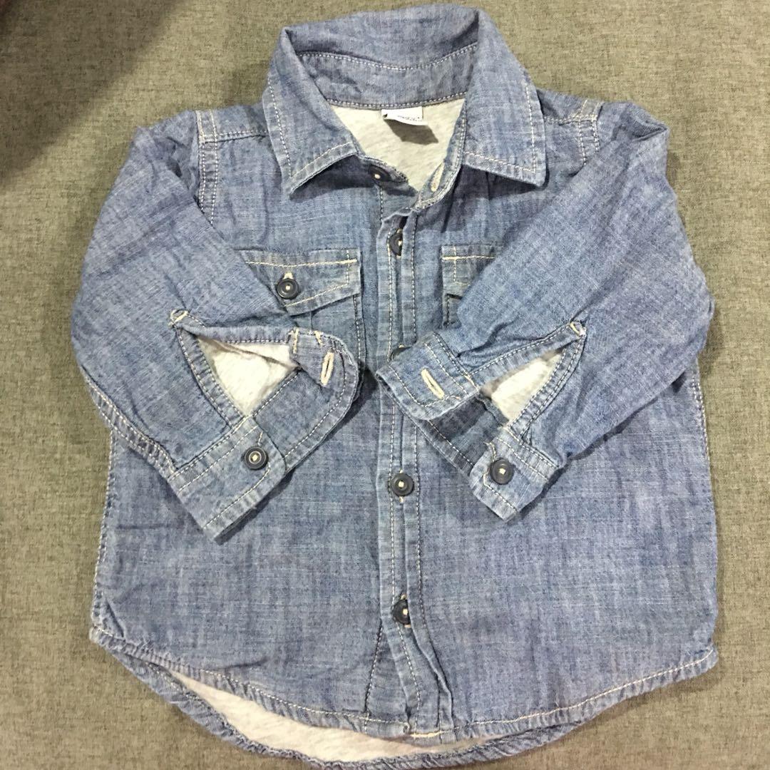 baby gap denim shirt