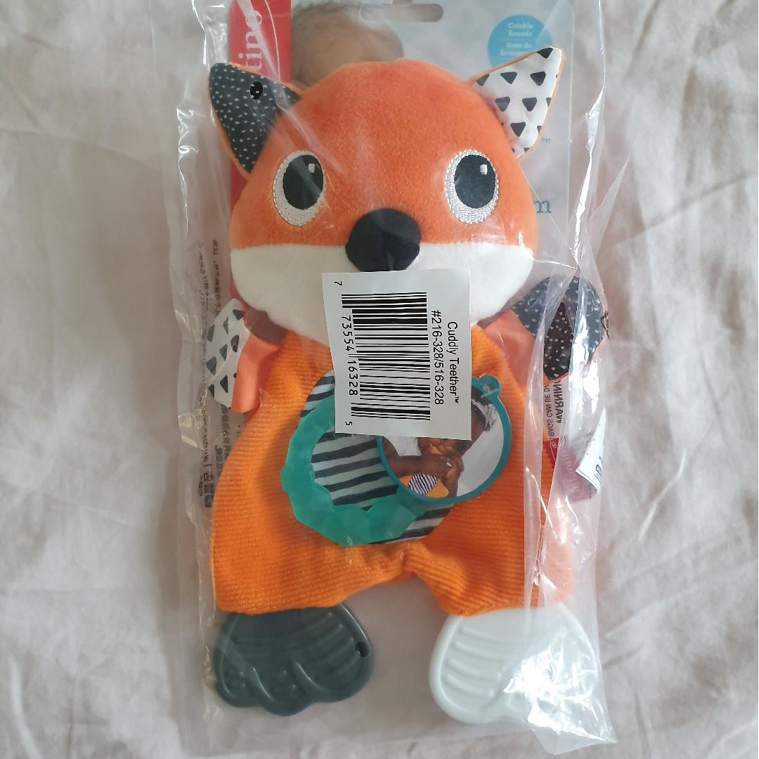 infantino fox teether