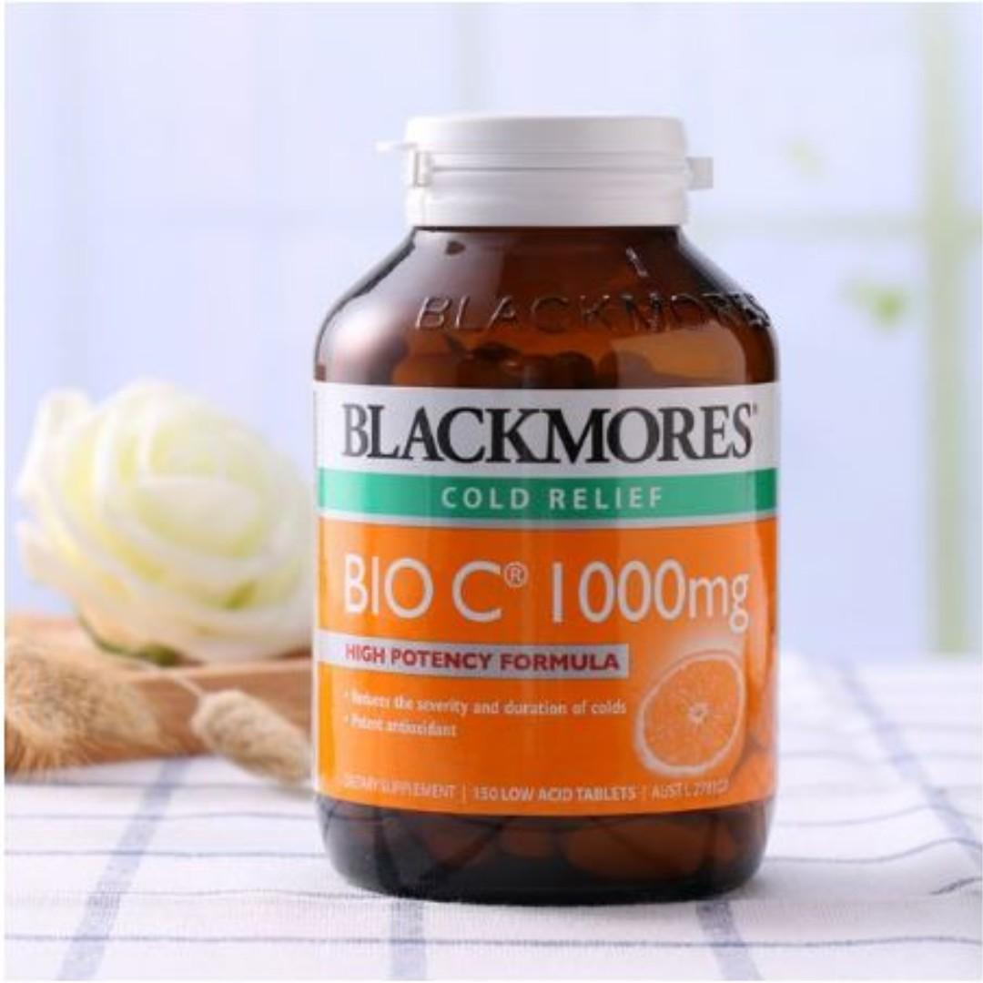 Blackmores Bio C 1000mg Vitamin C 150 Tablets Health Beauty Face Skin Care On Carousell