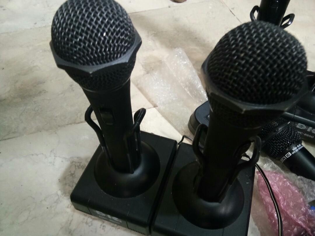 BMB and Daiichikosho Assorted Brand of Wireless Microphone Made in