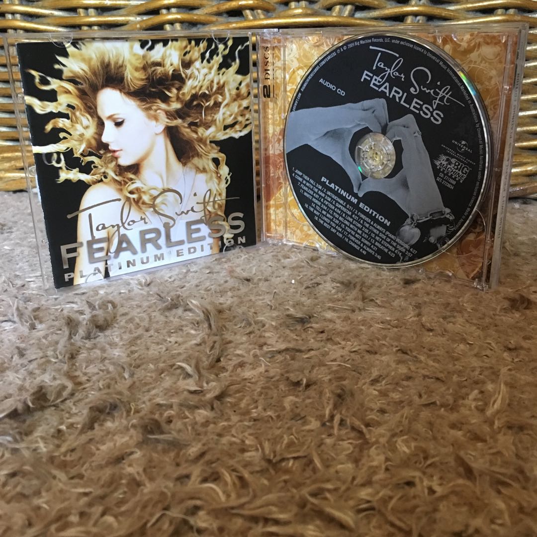 Cd Taylor Swift Fearless Platinum Edition