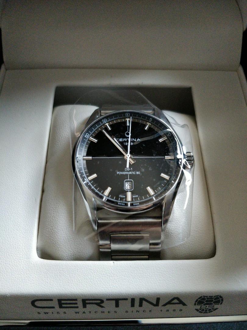 Certina Ds 1 Powermatic 80 Men S Fashion Watches On Carousell