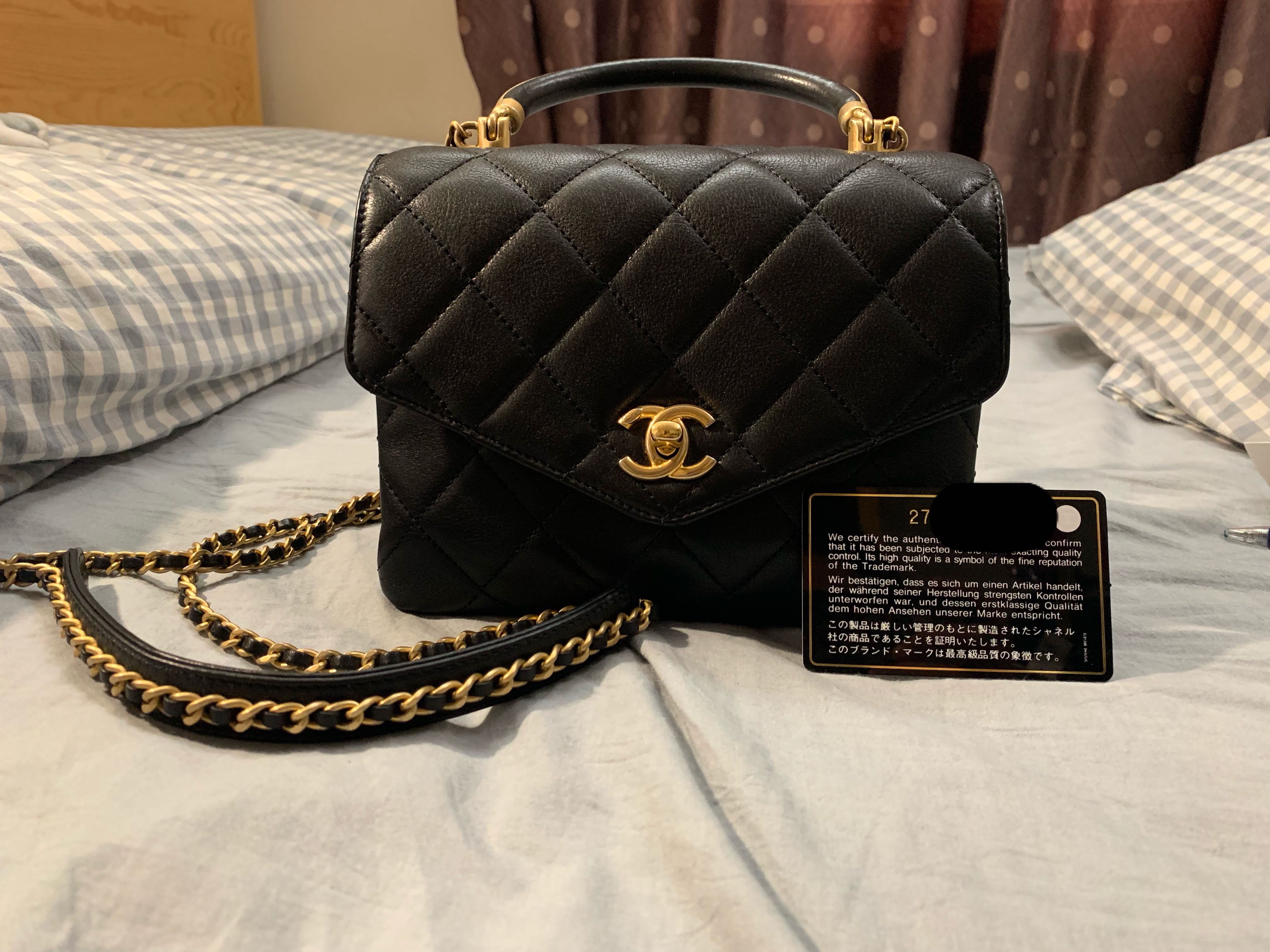 Chanel top flap bag