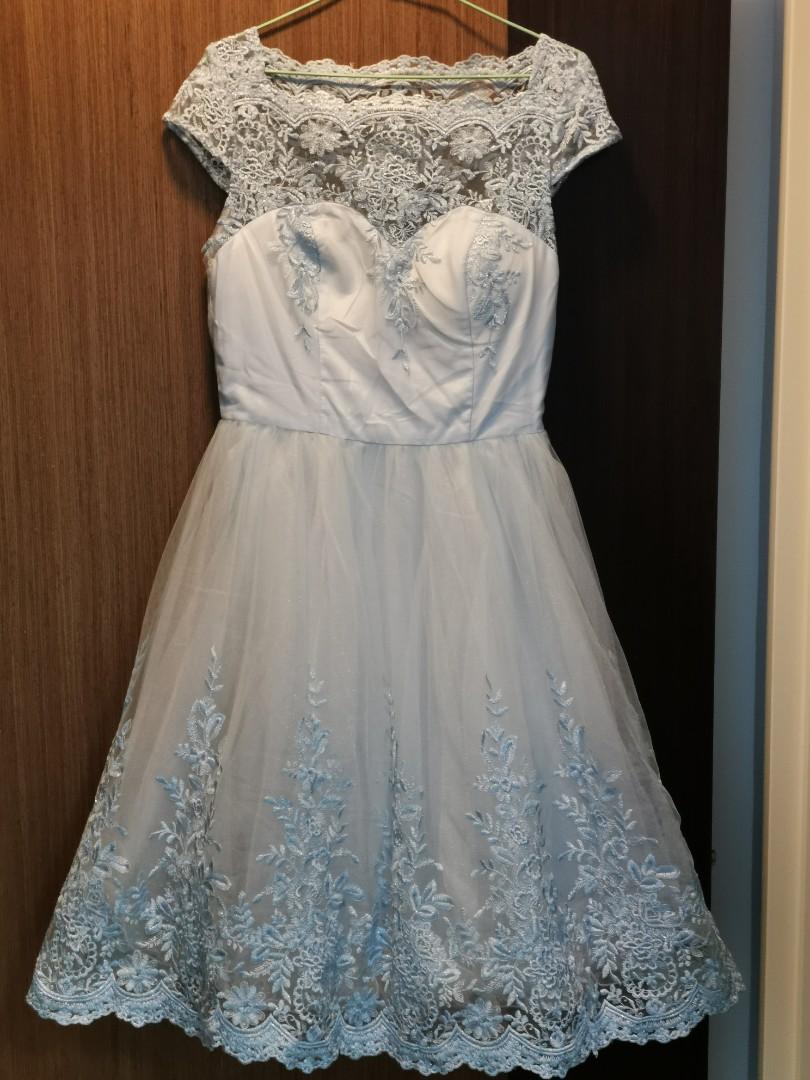 Chi chi light blue dress online