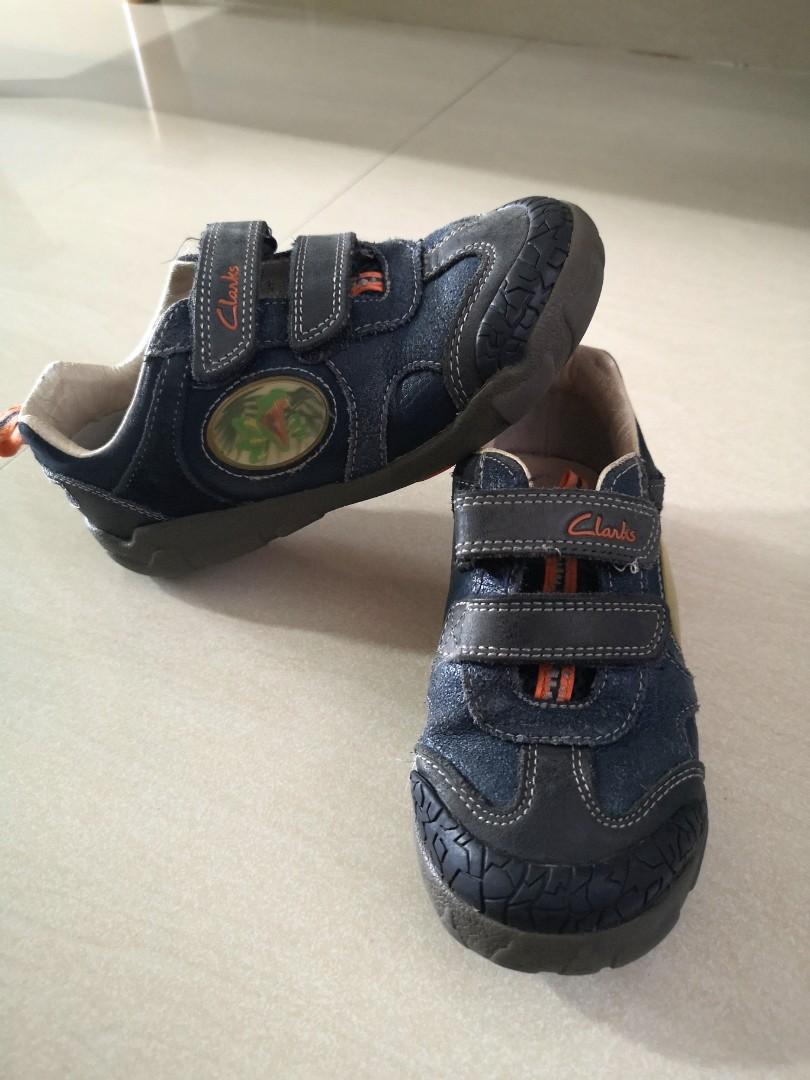 Clarks dinosaur shoes UK 11.5, Babies 
