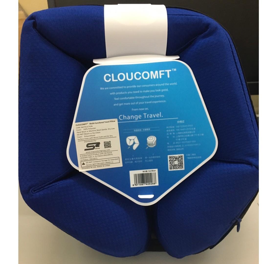 Cloucomft travel pillow top