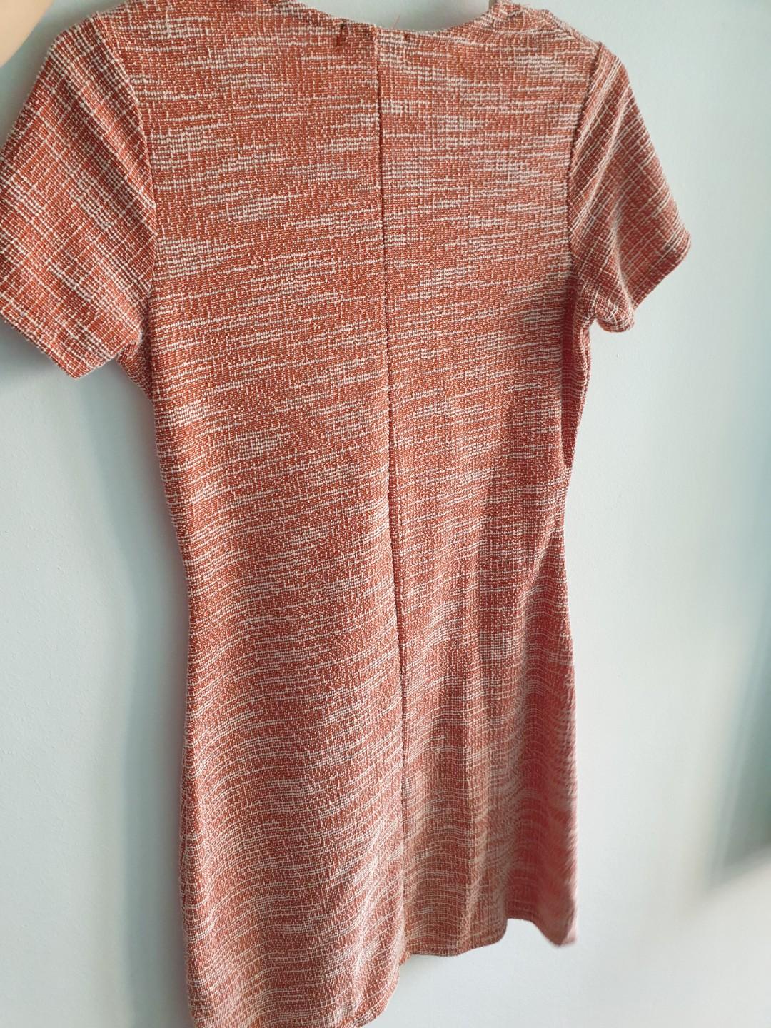 Cotton On Marlow Button Through Mini Dress Women s Fashion Dresses Sets Dresses on Carousell