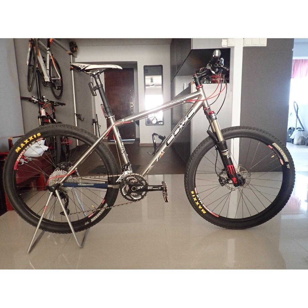 titanium downhill bike