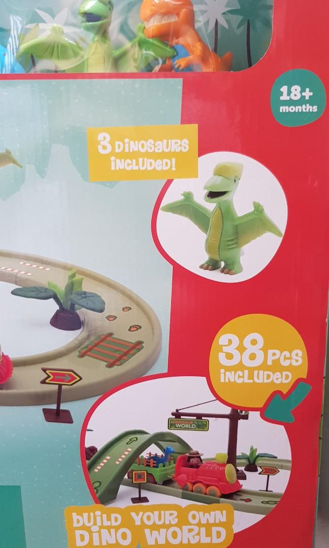 My little kids deals dino train set