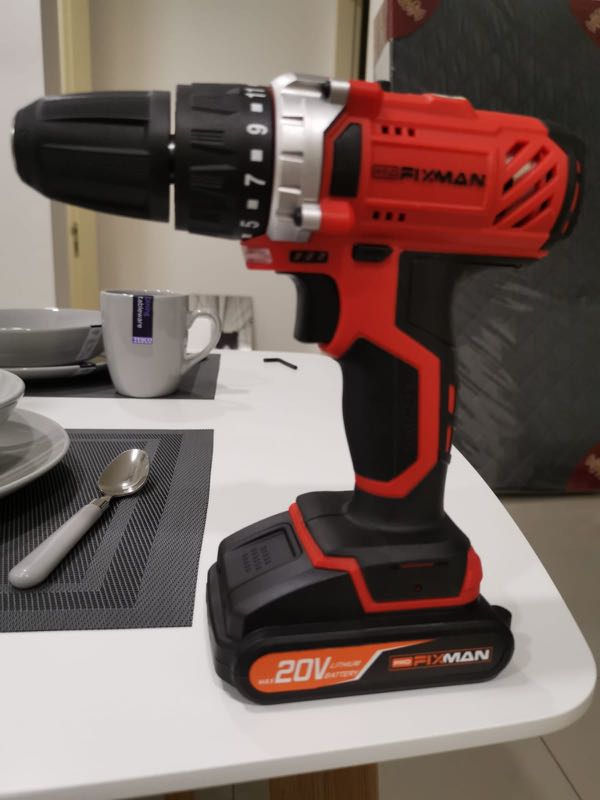 Fixman power cordless drill complete set all inclusive r R7002