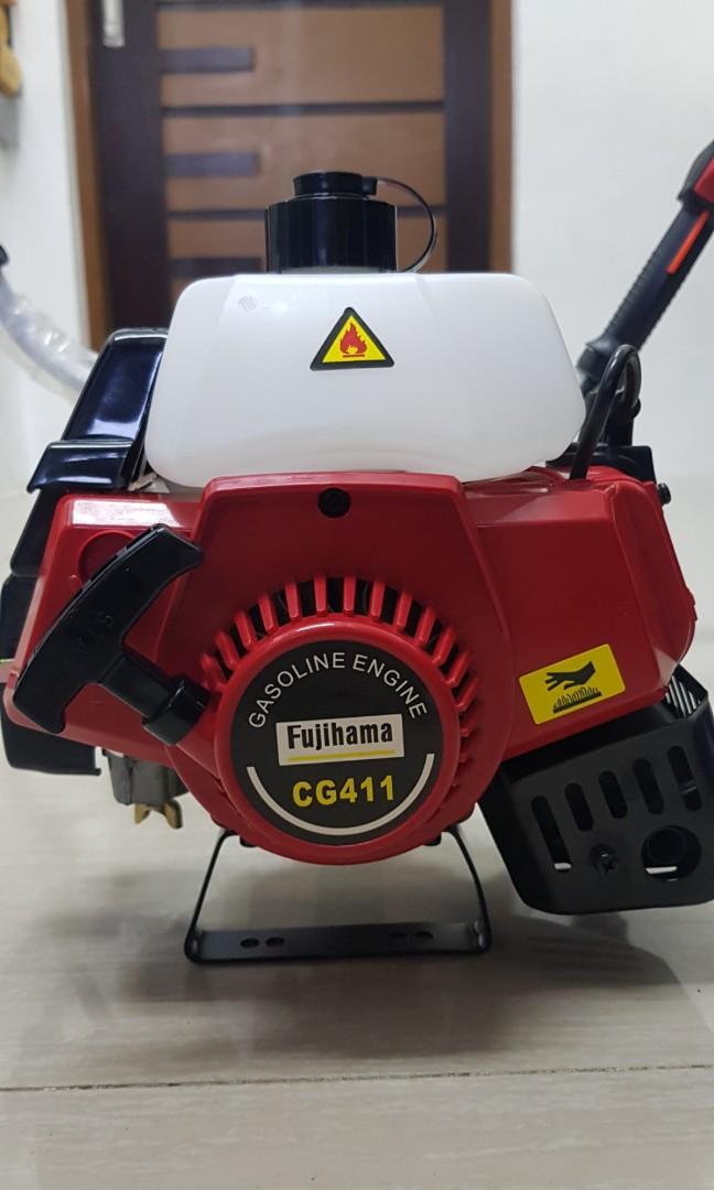 Fujihama 2 Stroke Brush Cutter Cg411 Home Furniture Home Tools And Accessories On Carousell