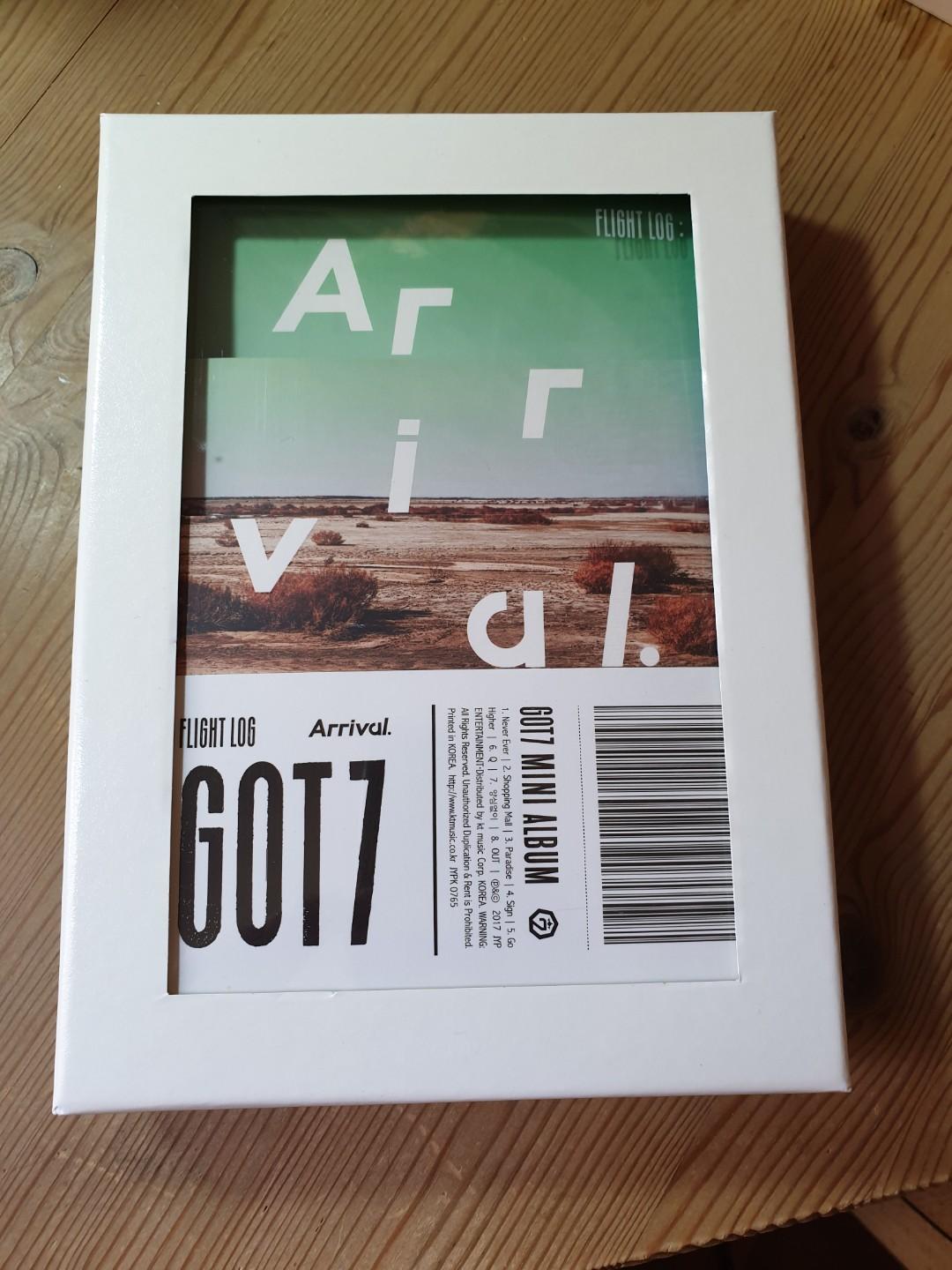 Got7 Flight Log Arrival Album Entertainment K Wave On Carousell