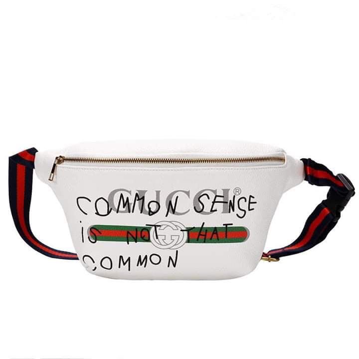 gucci common sense fanny pack