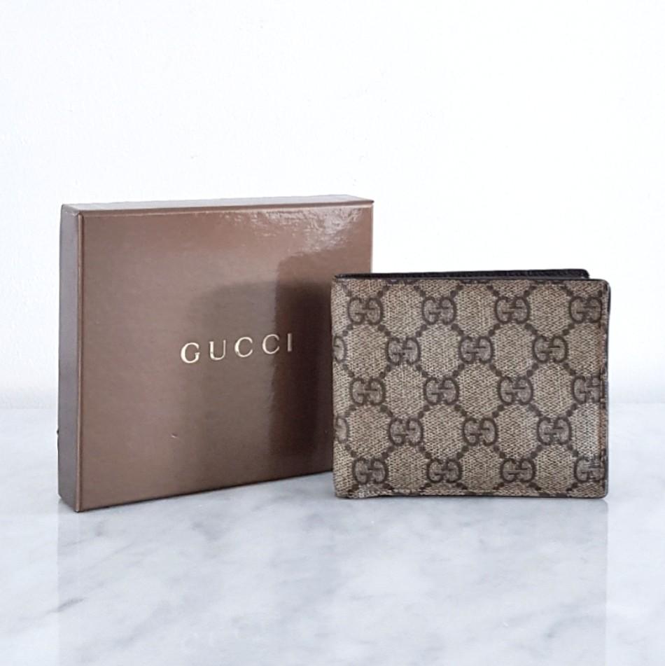 Gucci King Snake GG Supreme Wallet, Luxury, Bags & Wallets on Carousell