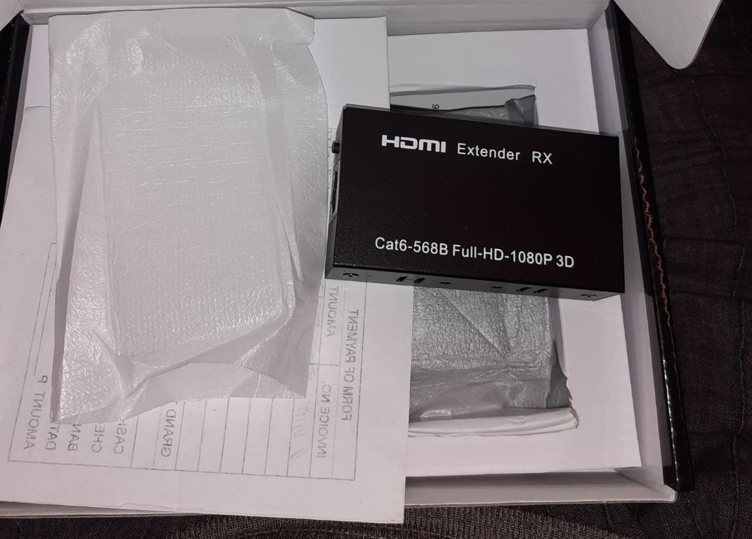 HDMI Extender 60m (Category: Cables & Adaptors) located in Quezon City. Submitted by goodviberco (Listing ID 247280382, Image 1). Description: We also have 100m P4,000 150m P 4,500 200m 4,850.