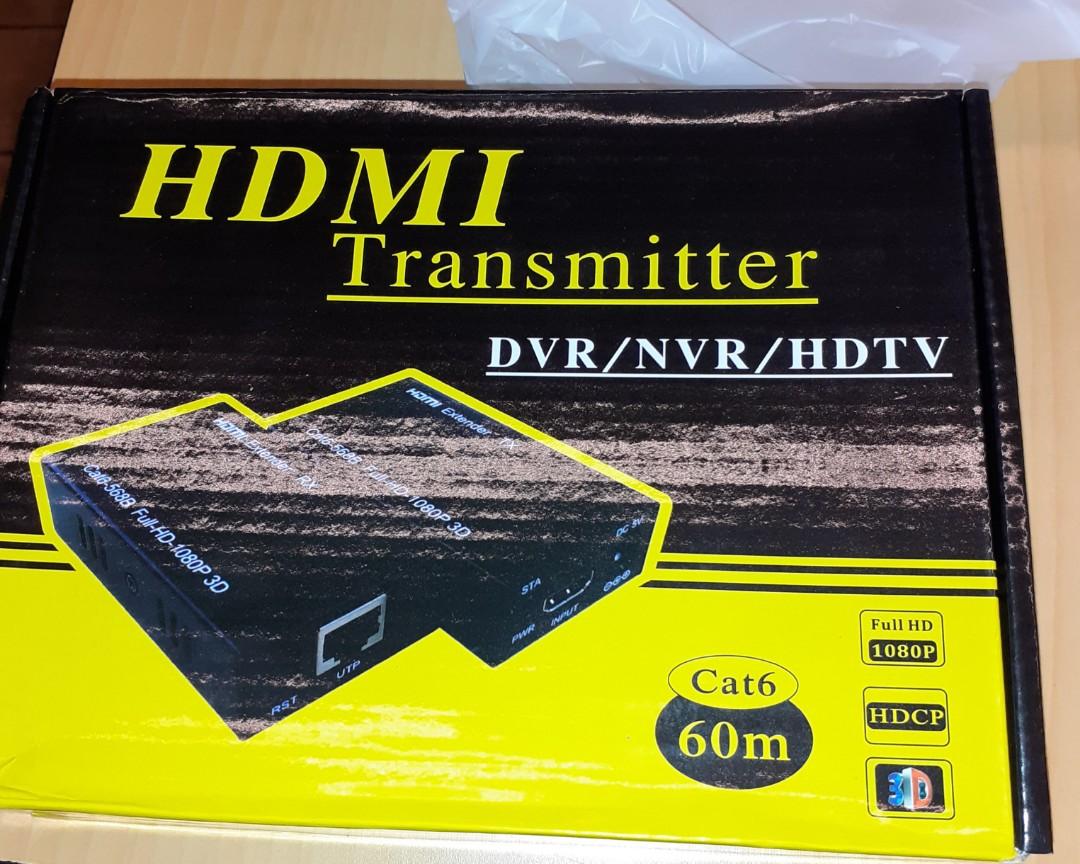 HDMI Extender 60m (Category: Cables & Adaptors) located in Quezon City. Submitted by goodviberco (Listing ID 247280382, Image 2). Description: We also have 100m P4,000 150m P 4,500 200m 4,850.