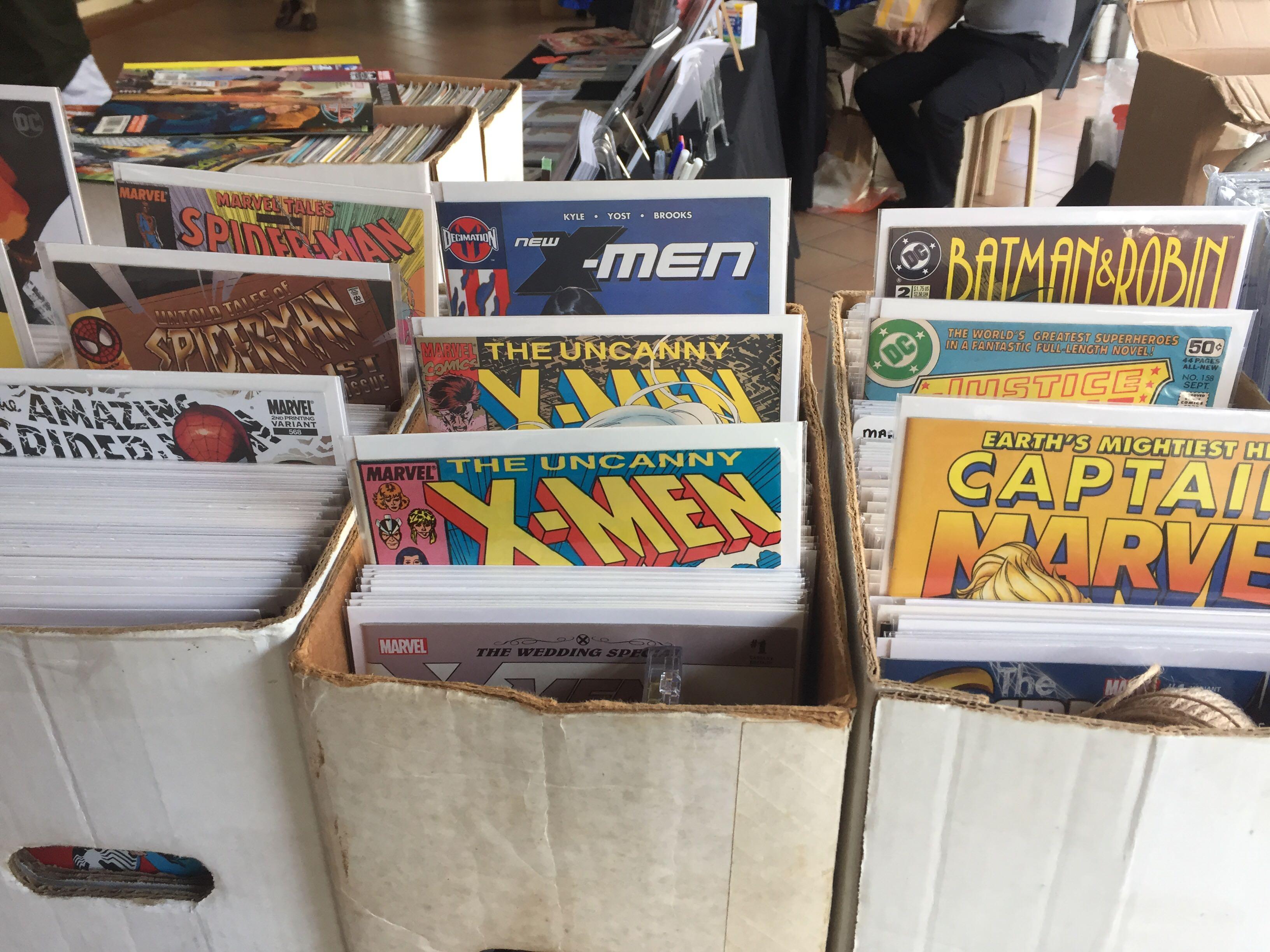 INKINK Collectibles @ Bras Basah Complex book fair : Marvel DC