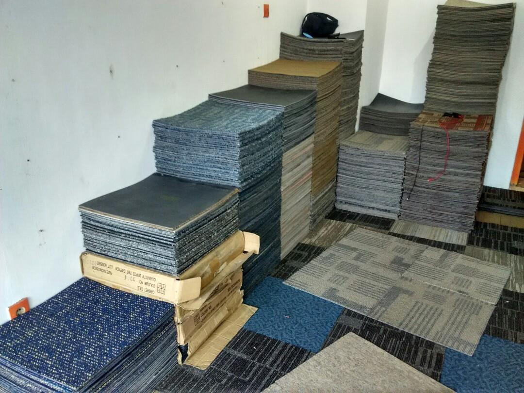 Karpet Tile Karpet Kamar Kost Ruang Tamu Home Furniture