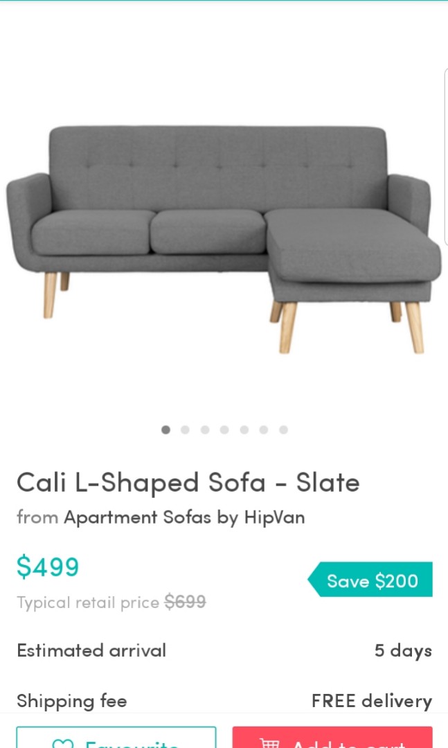 l shape sofa hipvan