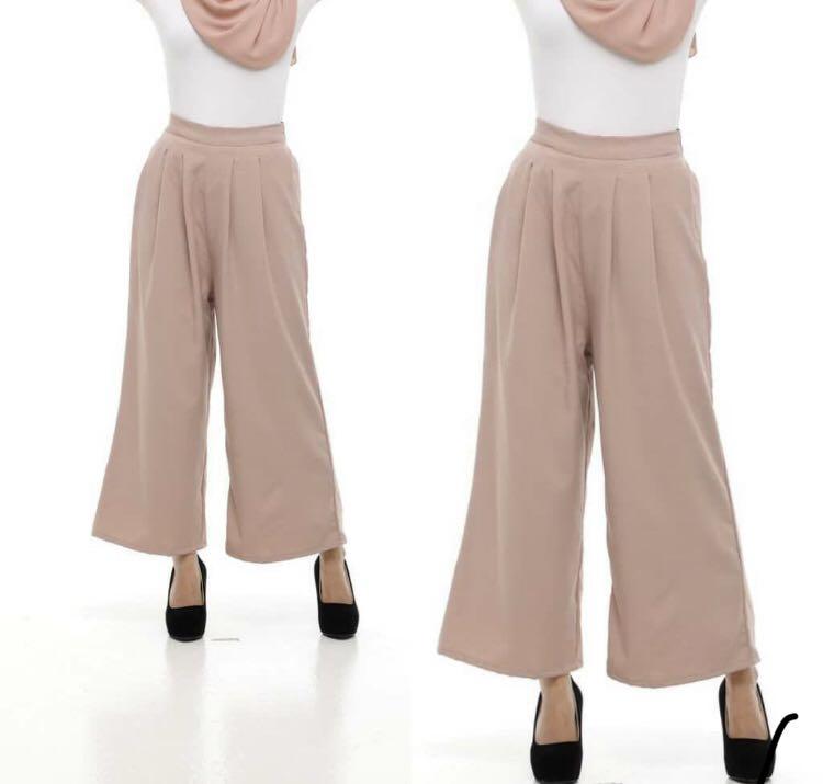 Light brown palazzo pants Clearance