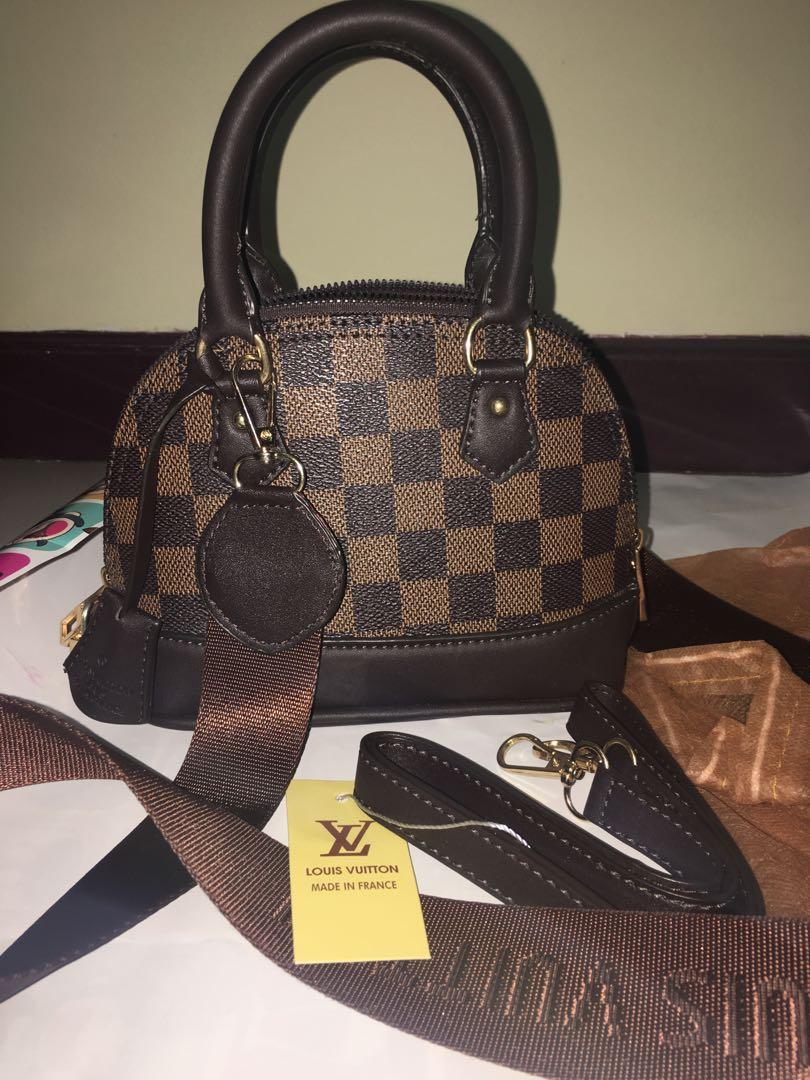 Lv alma top mini damier