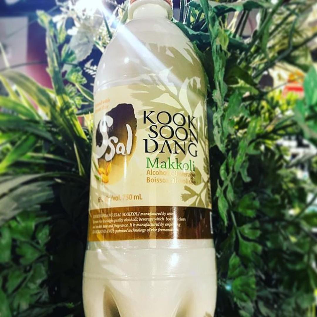 Korea Makgeolli Rice Wine, Food & Drinks, Alcoholic Beverages on Carousell