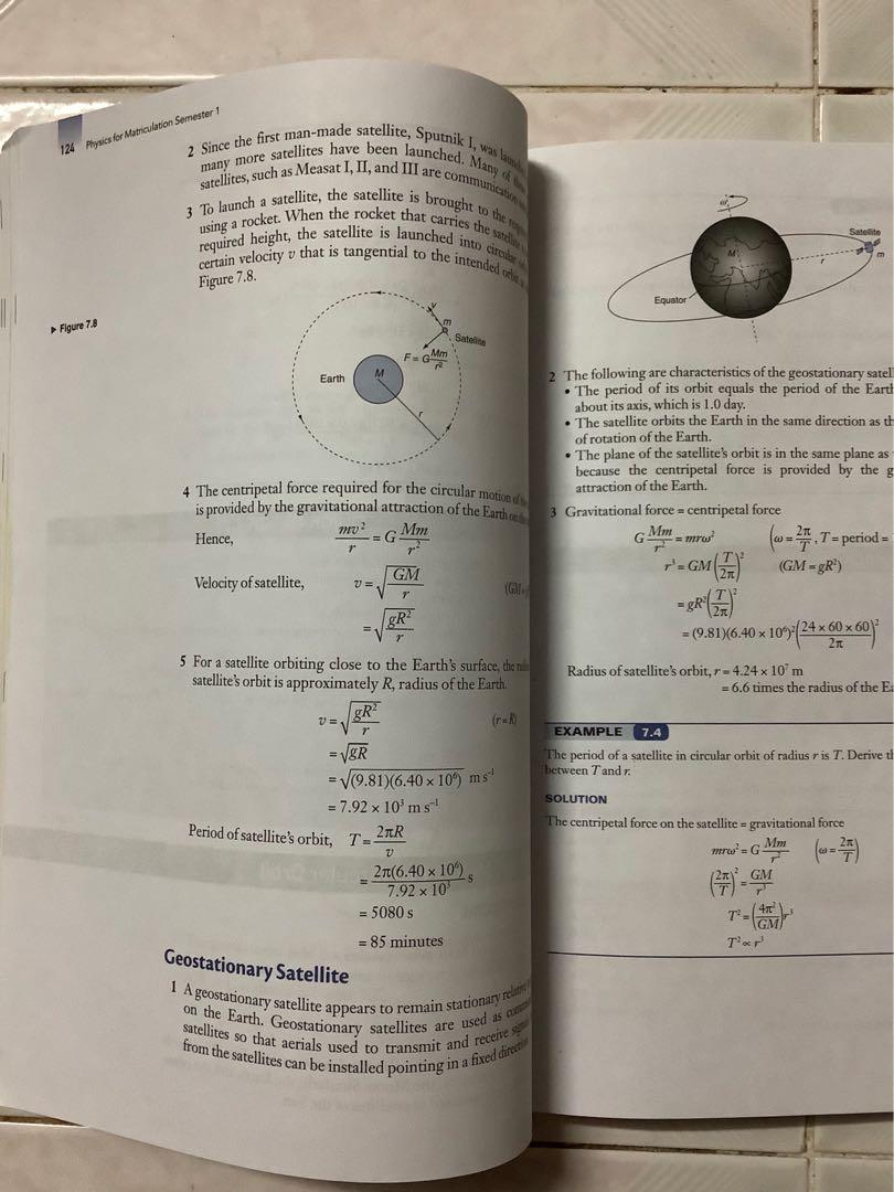 Matriculation Physics Semester 1 Book Buku Matrikulasi Fizik Sem 1 Hobbies Toys Books Magazines Textbooks On Carousell