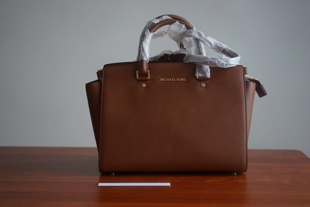 Michael Kors handbag brown color, Women 