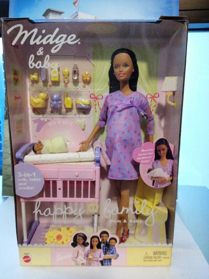 midge and baby barbie