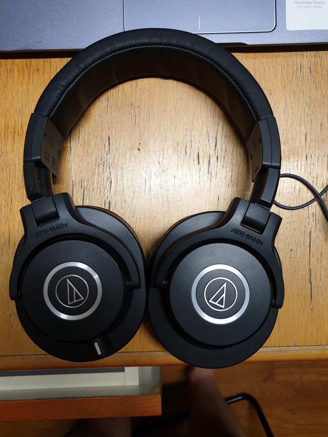 Minimally used Audio-Technica ATH-M40x 