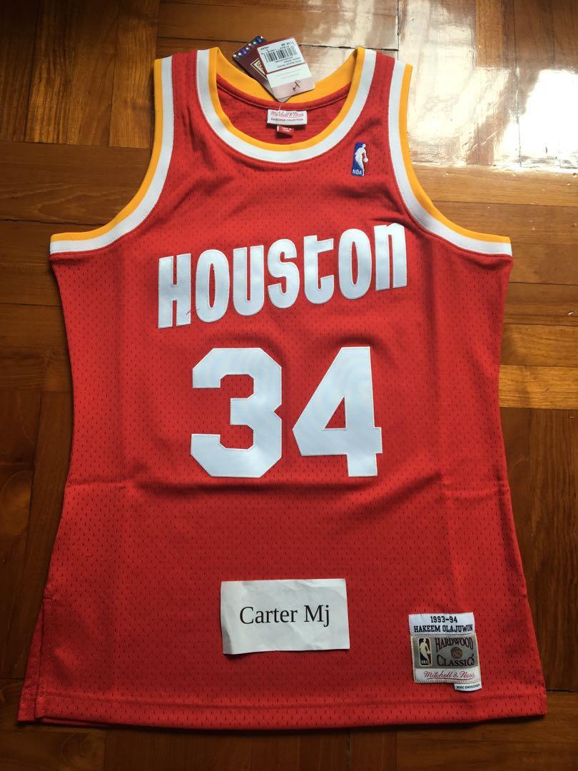 hakeem olajuwon swingman jersey